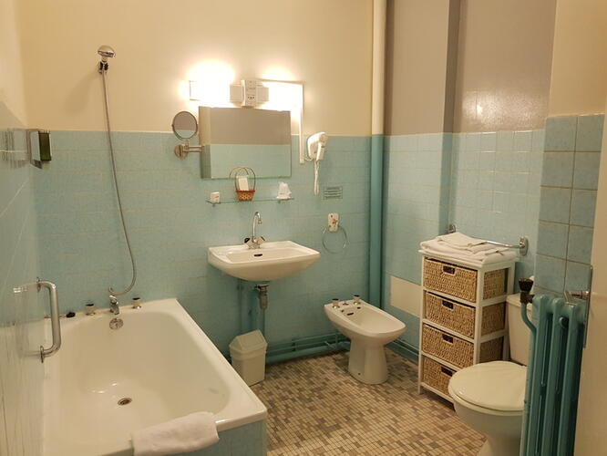 Toutes les chambres sont équipées de salles de bains privatives